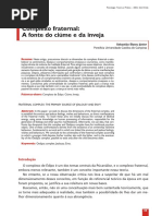 Complexo Fraternal A Fonte Do Ciúme e Da Inveja PDF