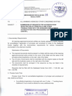 Memorandum Circular No. Series of 2015