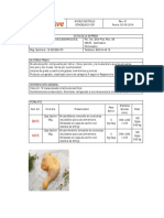 Ficha Tecnica Muslo de Pollo Congelado Iqf PDF