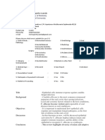 Author:Dwi Nugroho Juanda Department: Institution:: Faculty of Dentistry Trisakti University