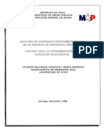 Análisis de Criterios Hidroambientales en El Manejo de Recursos Hídricos - Pauta para La Determinación de Caudales Ecológicos 1998