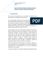 Tecnologias de Recuperación Mejorada de Petróleo para Crudos Pesados