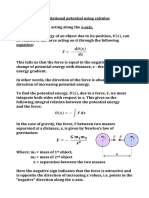 Derivation of Gravitational Potential Energy Using Calculus2