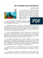 Myrtha Hebe Chokler-Pertinencia Del Concepto de Protoinfancia PDF