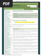 Macros para Leer Archivos de Texto