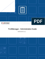 FortiManager 5.4.2 Administration Guide