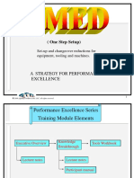 (One Step Setup) : A Strategy For Performance Excellence