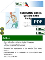 Food Safety Control System in The Philippines