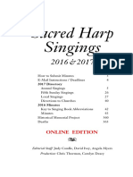 Sacred Harp Minutes 