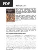 Literatura Maya