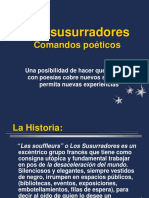 Los Susurradores. Comando Poéticos.