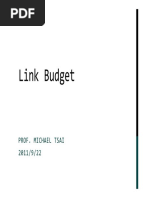 Link Budget PDF