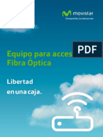 Instalación Equipo para Acceso Fibra Óptica Askey HGU RFT3505VW PDF