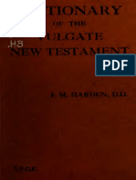 Harden Dictionary of The Vulgate New Testament 1921 PDF