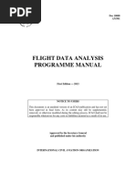 Icao Doc 10000 - Flight Data Analysis Programme Manual - 1st Edition 2013 - Unedited 1