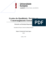 Gestão Da Qualidade Decisão Ou Constrangimento Estratégico PDF