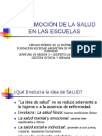 Promoción de La Salud en Escuelas