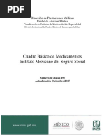 Cuadro Básico de Medicamentos IMSS PDF