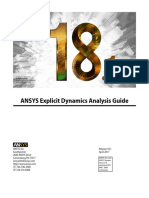 ANSYS Explicit Dynamics Analysis Guide