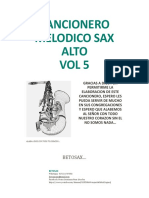 Can Vol 5 Sax Alto