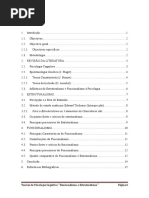 Trabalho de Pesquisa Teoria de Psicologia Cognitiva 