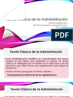 Teoría Clásica de La Administración