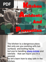 Kitchen Accidents & Preventions