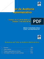 Taller de Auditoria Administrativa 2017