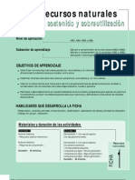 Ficha Nº1 Los Recursos Naturales Clasificacion