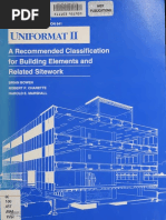 Uniformat II - A Recommended Classification For Building Elements and Related Sitework PDF