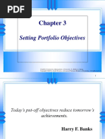 Setting Portfolio Objectives: Portfolio Construction, Management, & Protection, 5e, Robert A. Strong