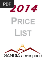 2014 Pricing