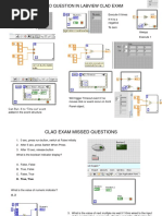 LabVIEW Mostly Missed Question in CLAD