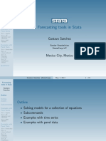 Herramientas para Pronosticar en STATA