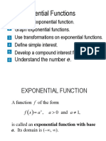 Exponential and Logarithmic Functions - 0