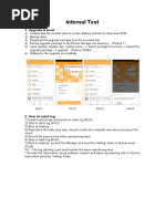 Internal Test Manual PDF