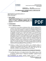 Formalización Lesiones Graves Por VIolencia Contra Las Mujeres e Integrantes Del Grupo Familiar