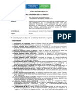 Informe de Respuesta de La Carretera Capachica LLachon