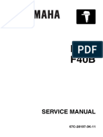 Servise Manual f40 YAMAHA