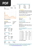 Market Update 16th August 2017