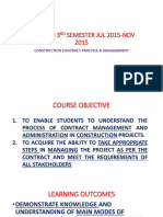 Construction Contract Practice and Management