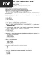 Balotario I Parcial Der Administrativo 06junio2017 Modificado