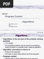 Program Control Algorithms