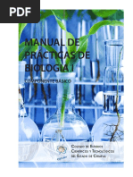 Manual de Prácticas de Biologia I PDF