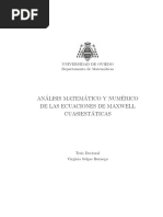 Análisis Matemático y Numérico de Las Ecuaciones de Maxwell Cuasiestáticas - Virginia Selgas Buznego