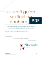 Le Petit Guide Spirituel Du Bonheur