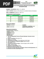 01 Ficha de Caracterización de Dépositos de Material Excedente 01