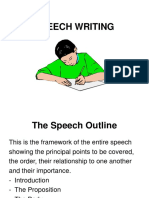 Speech Writing