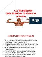 Muscle Metabolism