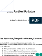 Kuliah 3 - Alat Industri Kimia - Sifat Partikel Padatan